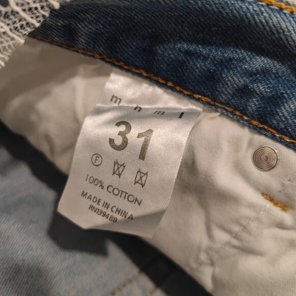 MNML D101 Straight Denim jeans - size 31 - Picture 3 of 5
